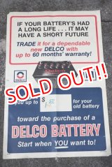 画像: dp-210401-50 Delco Battery / 1960's Poster