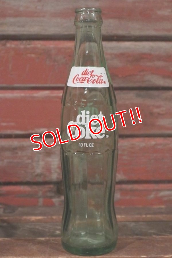 画像1: dp-210501-56 Diet Coca Cola Diet Coke / 1980's 10 FL.OZ. Bottle