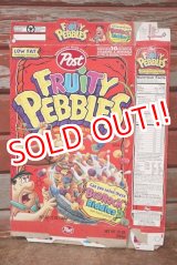 画像: ct-201114-92 The Flintstones / Post 1996 Fruity Pebbles Cereal Box