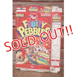 画像: ct-201114-92 The Flintstones / Post 1996 Fruity Pebbles Cereal Box