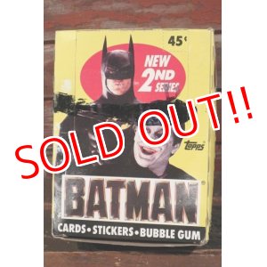 画像: ct-210601-06 BATMAN / Topps 1989 Trading Card Box 2ng Series