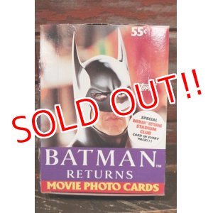 画像: ct-210601-07 BATMAN RETURNS / Topps 1992 Trading Card Box