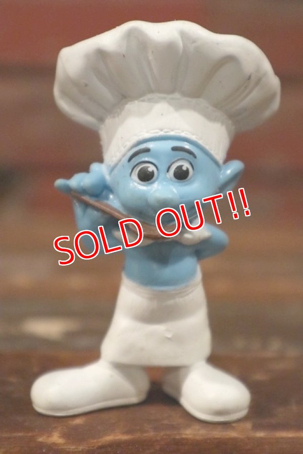 画像1: ct-210501-100 Smurf / McDonald's 2011 Meal Toy "Chef Smurf"