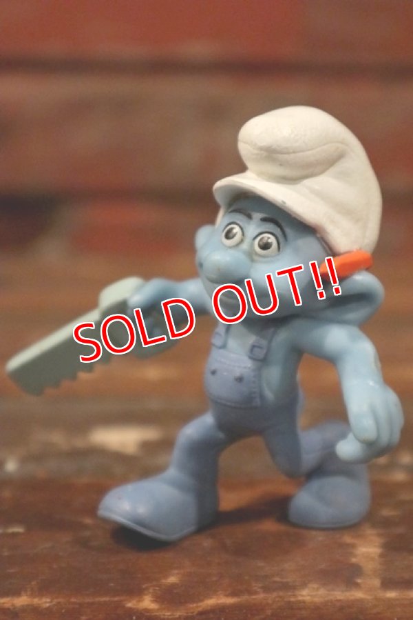 画像1: ct-210501-100 Smurf / McDonald's 2011 Meal Toy "Handy Smurf"