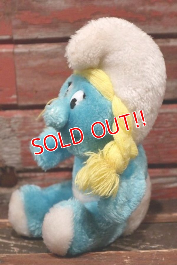 画像3: ct-210601-39 Smurfette / 1980's Plush Doll