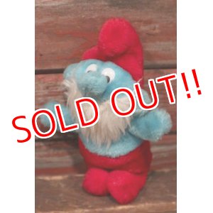 画像: ct-120904-09 Papa Smurf / 1980's mini Plush Doll