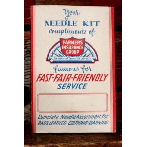 画像: dp-210701-03 FARMERS INSURANCE GROUP / Vintage Needle Kit Book