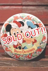 画像: ct-210701-38 Walt Disney's / 1970's Merry Christmas Collectors Edition Volume IV Tin Can