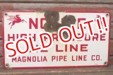 画像: dp-210701-69 Mobil / 1950's Magnolia Pipe Line Co, Sign