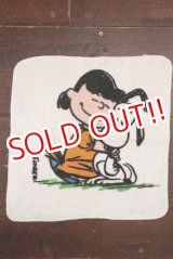 画像: ct-210801-15 Snoopy & Lucy / 1970's Hand Towel 