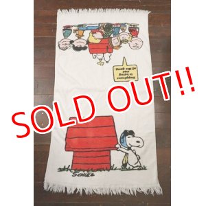 画像: ct-210801-22 PEANUTS / Tastemaker 1970's Cotton Towel