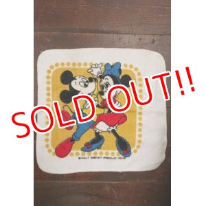 画像: ct-210801-19 Mickey Mouse & Minnie Mouse / Pacific 1970's Hand Towel