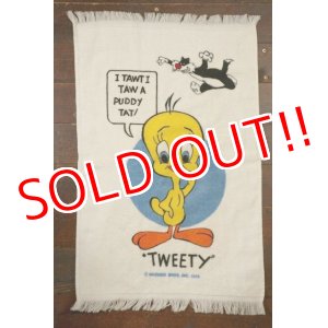 画像: ct-210801-20 Sylvester & Tweety / CANNON 1970's Cotton Towel