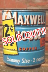 画像: dp-210801-19 MAXWELL HOUSE COFFEE / Vintage Tin Can