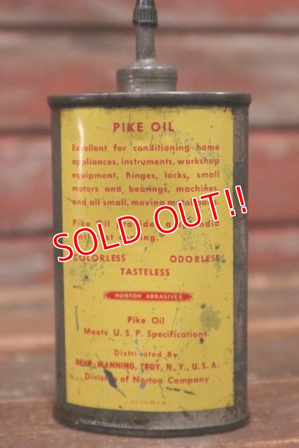 画像2: dp-210601-43 PIKE OIL for OILSTONES / Vintage Handy Can