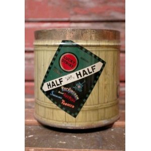 画像: dp-210701-28 LUCKY STRIKE HALF AND HALF / 1940's-1950's Tin can