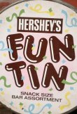 画像2: dp-210801-14 HERSHEY'S FUN TIN / 1980's〜 Metal Can