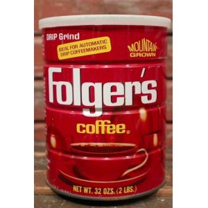 画像: dp-210801-22 Folger's Coffee / 32 OZS.(2LBS.) Tin Can