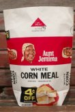 画像1: dp-210901-08 Aunt Jemima WHITE CORN MEAL / Vintage Paper Bag