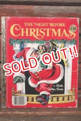 画像: ct-210601-26 a Little Golden Book / 1970's "The Night Before Christmas" Picture Book