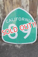 画像: dp-210901-34 Road Sign CALIFORNIA Freeway 89 Sign 