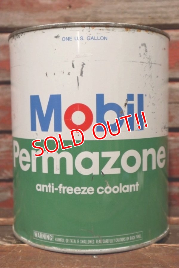 画像1: dp-210901-59 Mobil / Permazone anti-freeze coolant can