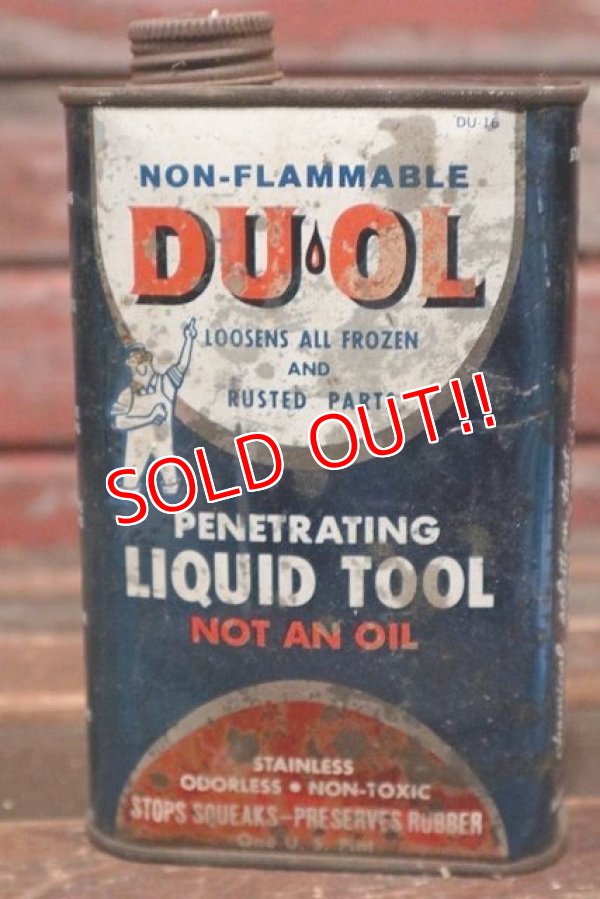 画像1: dp-210901-63 DU・OL / Penetrating Liquid Tool Oil can