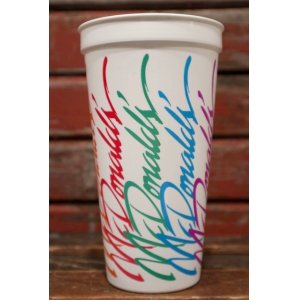 画像: dp-211001-01 McDonald's / 1990's Plastic Cup