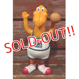 画像: ct-211001-04 KRAFT / Cheesasaurus Rex 1992 Bendy Figure "Basketball"