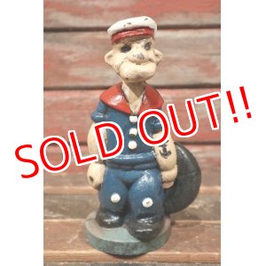 画像: ct-211101-01 Popeye / 1930's-1940's Cast Iron Coin Bank