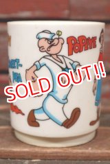 画像: ct-211101-09 Popeye / deka 1971 Plastic Mug