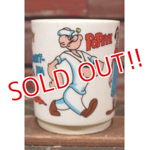 画像: ct-211101-09 Popeye / deka 1971 Plastic Mug