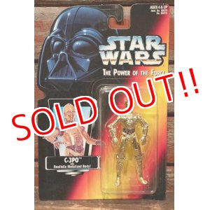 画像: ct-211001-43 STAR WARS / POTF C-3PO with Realistic Metalized Body!