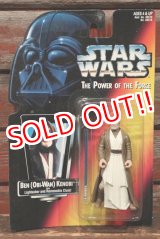 画像: ct-211001-43 STAR WARS / POTF BEN (OBI-WAN) KENOBI with Lightsaber and Removable Coak!