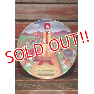 画像: ct-211101-44 McDonald's / 1989 Collectors Plate "The French Fry Garden"