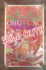 画像: dp-200301-21 ROSE BOWL / OSU×USC 1973 Poster