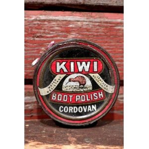 画像: dp-210901-70 KIWI / 1970's〜BOOT POLISH "CORDOVAN" Can