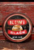 画像1: dp-210901-69 KIWI / 1970's〜SHOE POLISH "BLACK" Can