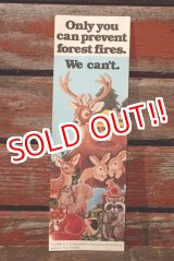 画像: ct-150217-08 Smokey Bear / 1970's Bookmark