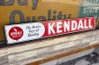 画像1: dp-211201-05 KENDALL / 1940's Metal Sign