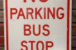 画像3: dp-211201-21 Road Sign "NO PARKING BUS STOP←"