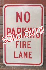 画像: dp-211110-59 Road Sign "NO PARKING FIRE LANE"