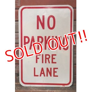 画像: dp-211110-59 Road Sign "NO PARKING FIRE LANE"