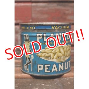 画像: ct-211210-13 PLANTERS / MR.PEANUT 1930's-1940's Salted Peanuts Can