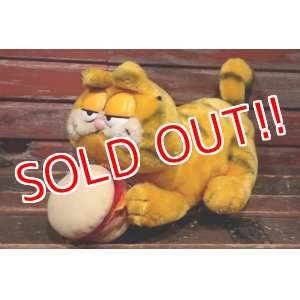 画像: ct-2211201-36 Garfield / DAKIN 1980's Plush Doll "Hamburger"