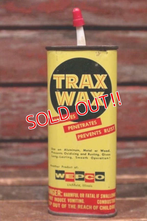 画像1: dp-211210-61 TRAX WAX / Vintage Handy Can