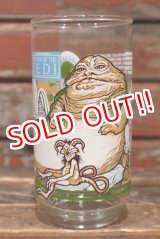 画像: gs-200901-09 STAR WARS / 1983 Return of the JEDI "Jabba the Hutt" Glass