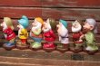 画像4: ct-211210-33 Snow White & Seven Dwarfs / 1990's Soft Vinyl Doll Set