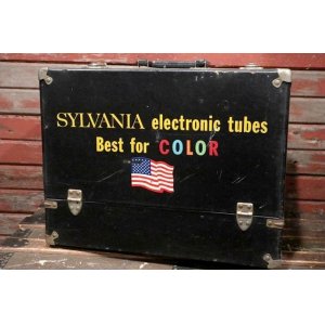 画像: dp-220101-08 SYLVANIA electric tube / 1950's Serviceman Trunk