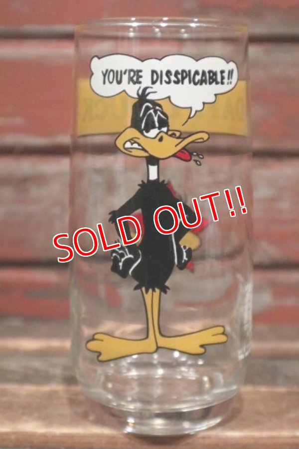 画像1: gs-200901-04 Daffy Duck / PEPSI 1980 Collectors Series Glass